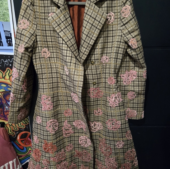 Nwot Anthropologie La Flouri autumn jacket Small stunning in person - Picture 3 of 12